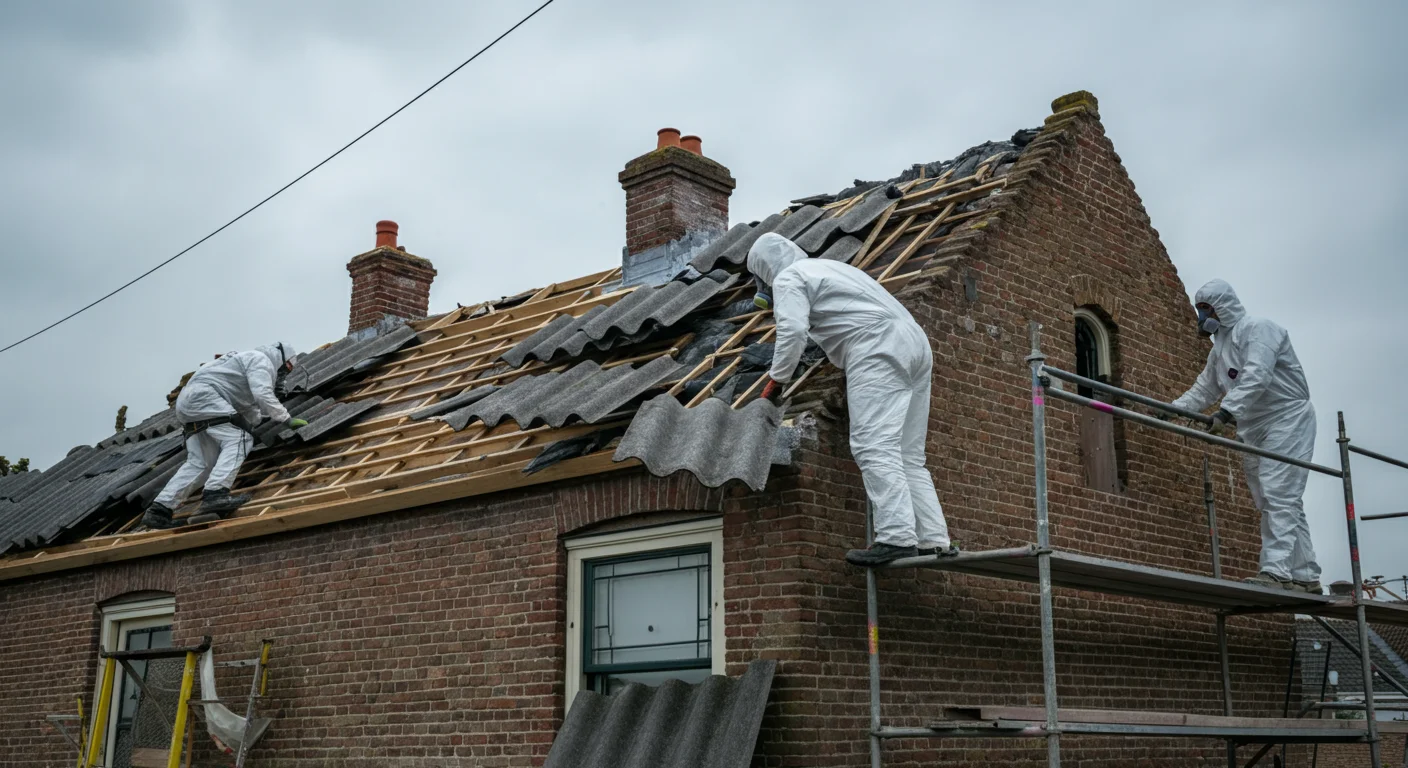 Désamiantage de toiture en Belgique : obligations, coût et étapes en 2026