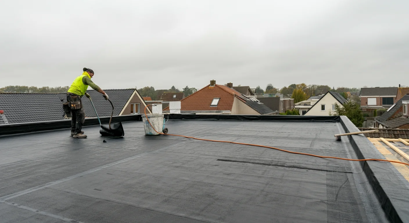 Rénovation de toiture plate en Belgique : EPDM, PVC et bitume en 2026